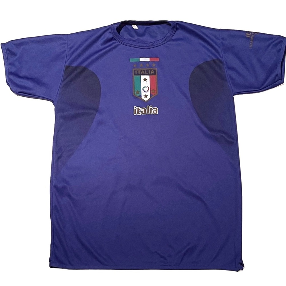 Italy Italia FIFA Champion World Cup 2006 Soccer Jersey Boys Size 16 Football
